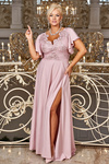 Sukienka maxi LAURA kolor powder pink marki Bosca Fashion