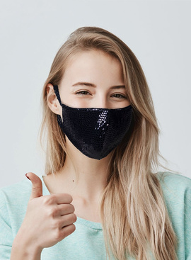 Maseczka ochronna czarna