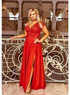 Sukienka maxi Crystal w kolorze red marki Bosca Fashion