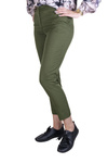 Spodnie w kolorze khaki 4107 marki Classic Fashion 